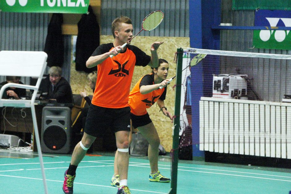 Lietuvos badmintono čempionato prizininkai paaiškėjo uostamiestyje