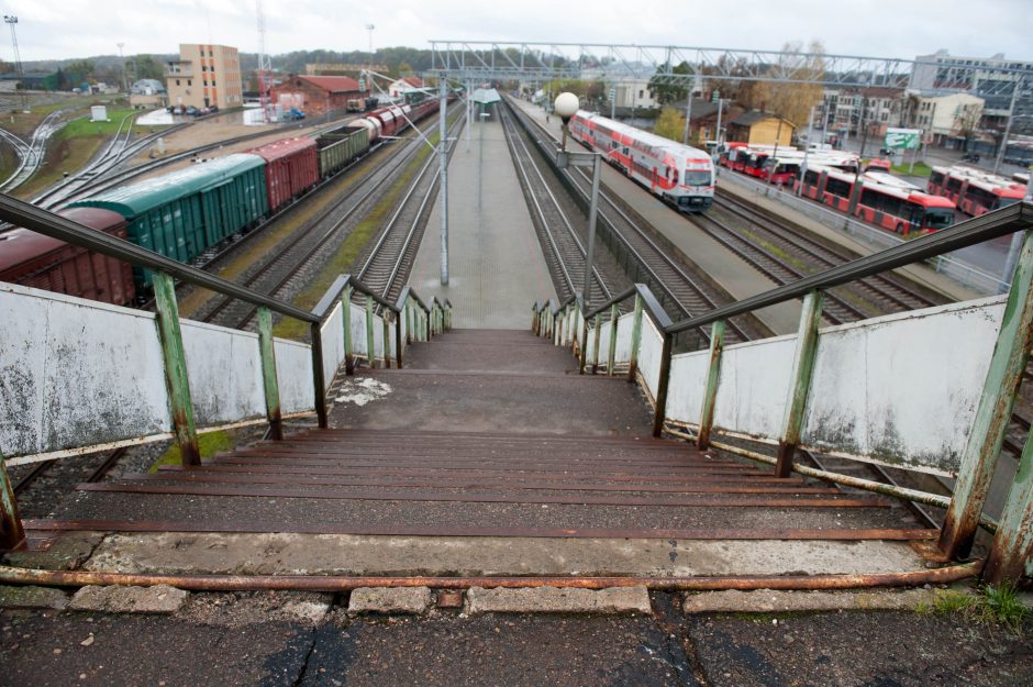 Pėsčiųjų viadukai laukia remonto