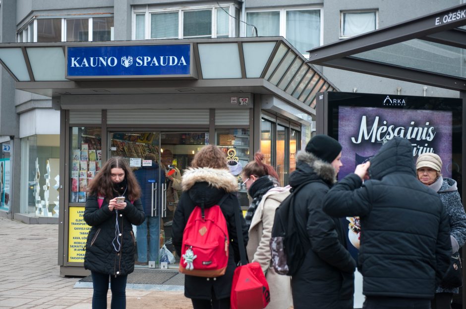 Naujas planas dėl kioskų baugina verslininkus