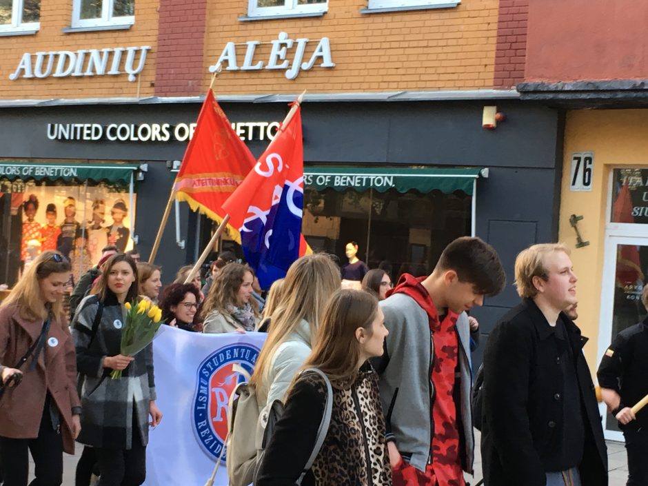 Kauno centre – šventinė medikų eisena