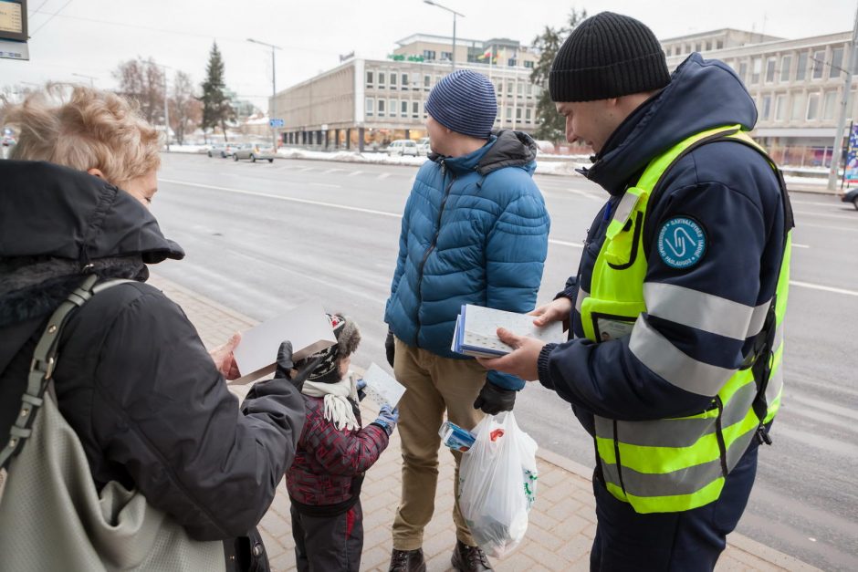 Viešojo transporto keleiviams – maloni kalėdinė staigmena