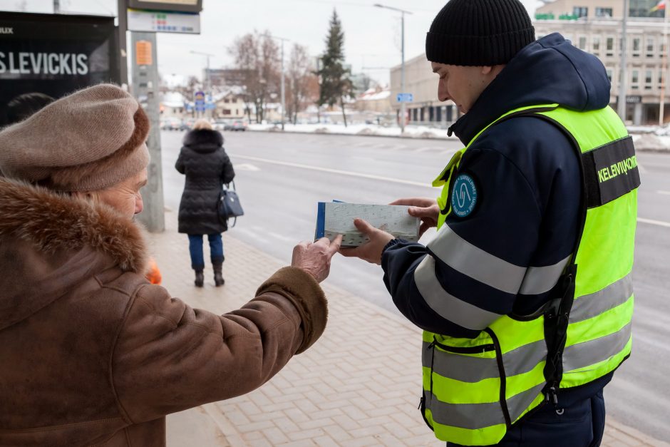 Viešojo transporto keleiviams – maloni kalėdinė staigmena