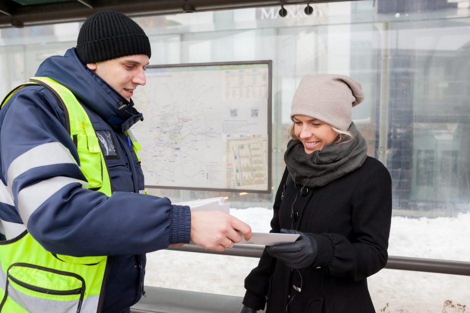 Viešojo transporto keleiviams – maloni kalėdinė staigmena