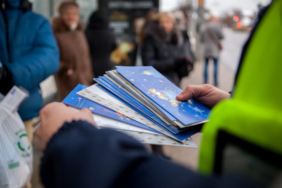 Viešojo transporto keleiviams – maloni kalėdinė staigmena