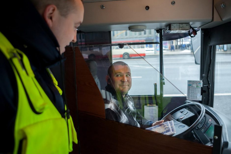 Viešojo transporto keleiviams – maloni kalėdinė staigmena