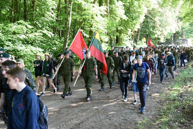 Visuomenės ir kariuomenės vienybė – geriausias partizanų atminties įamžinimas