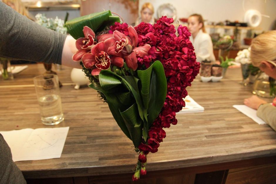 Floristas apie šv. Valentino dienos dovanas: milijonai simbolių gali reikšti meilę