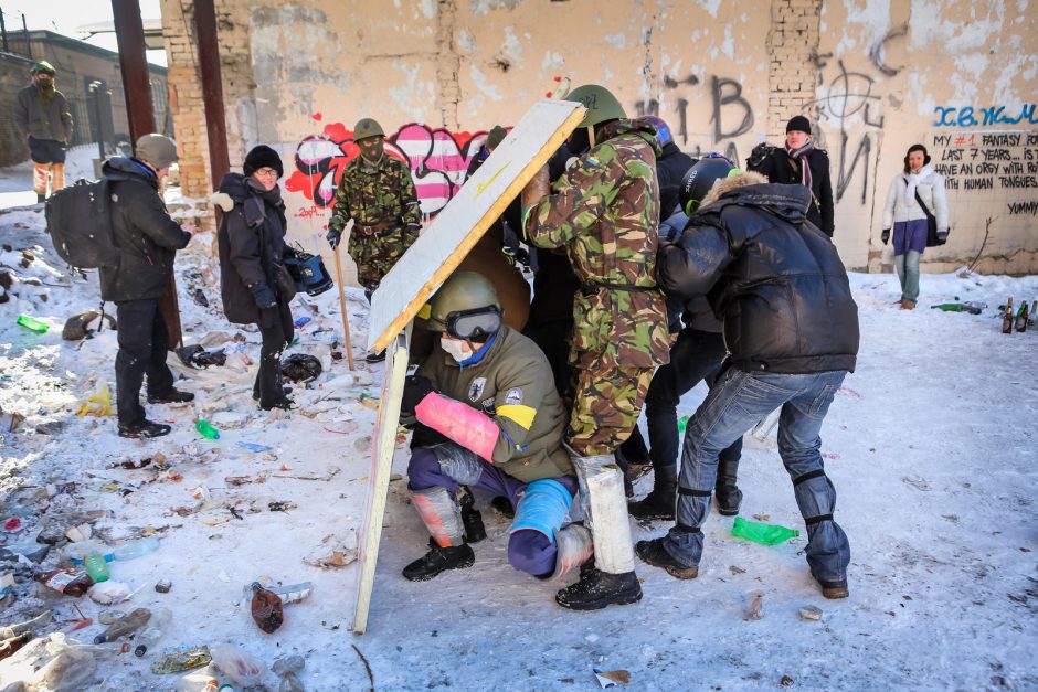 Kruvini įvykiai Kijeve – „Kauno dienos“ korespondento akimis