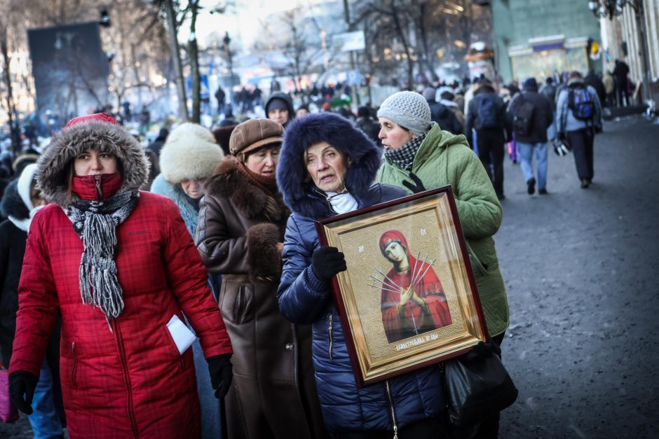 Kruvini įvykiai Kijeve – „Kauno dienos“ korespondento akimis