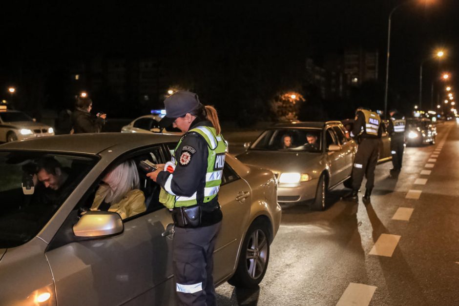 Reidas Klaipėdoje: tarp viršijusių greitį – garsus sportininkas