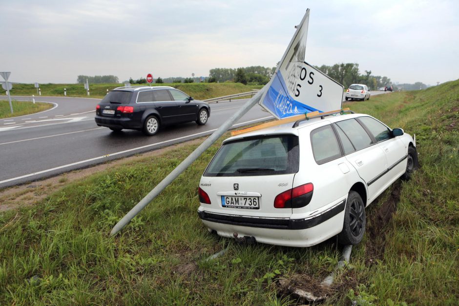 Kelių ereliai siautėjo Klaipėdoje