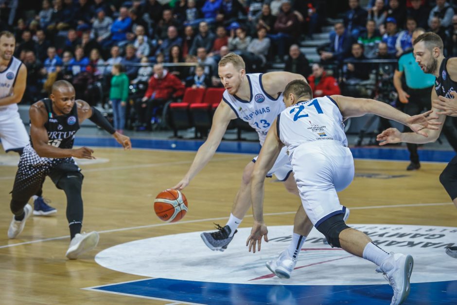 „Neptūnas“ patiesė legendinę Bolonijos „Virtus“ komandą