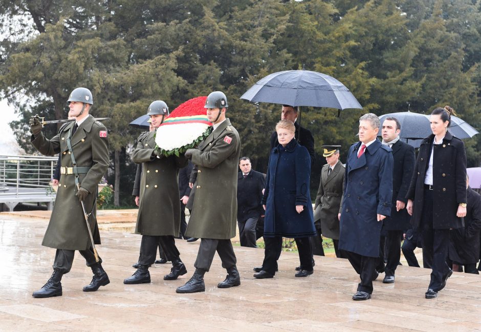 D. Grybauskaitė: Lietuvos ir Turkijos prekyba turi potencialo augti