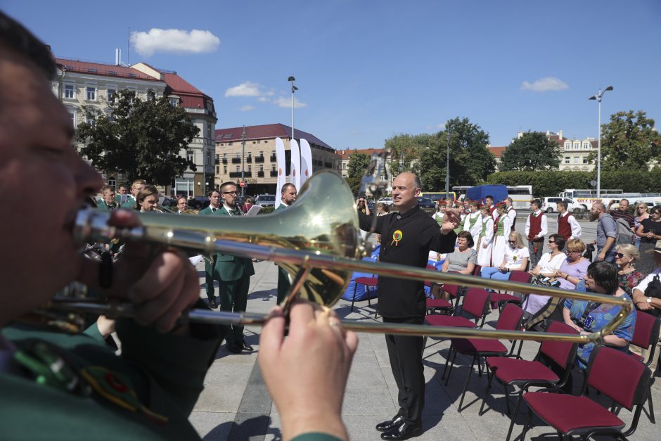 Katedros aikštėje – Dainų šventės naujienos