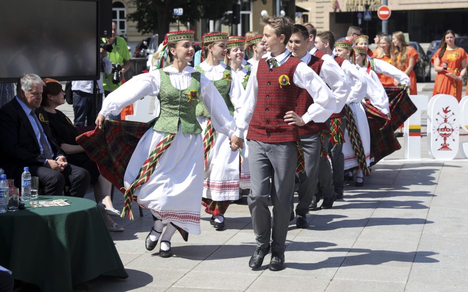 Katedros aikštėje – Dainų šventės naujienos