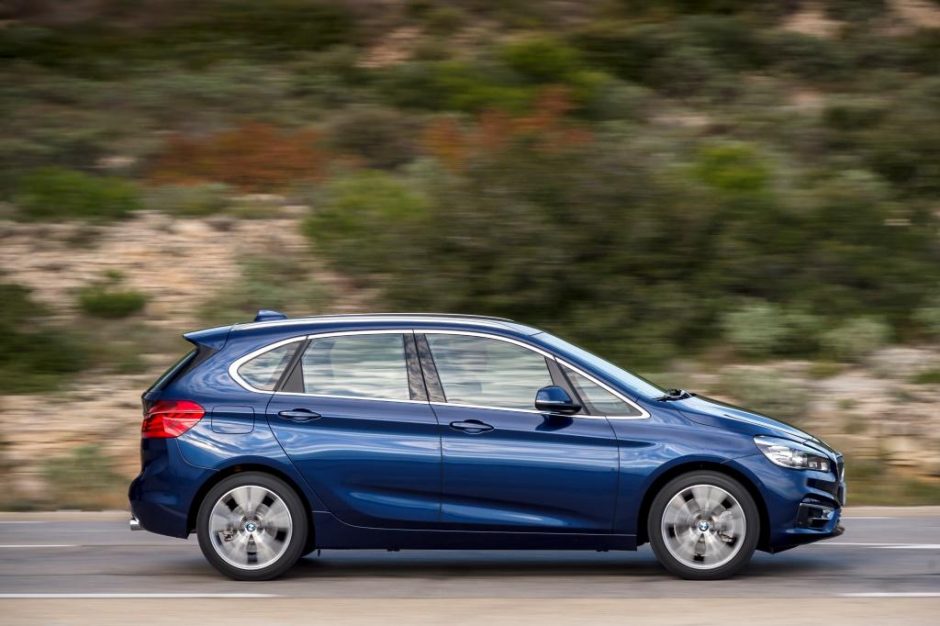 „BMW 2 Series Active Tourer“ – ir su keturių varančiųjų ratų sistema