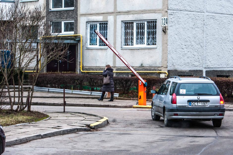 Gatvė, stebinti retėjantį mikrorajoną