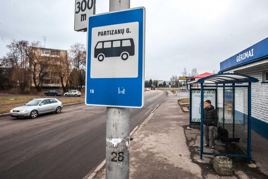 Gatvė, stebinti retėjantį mikrorajoną