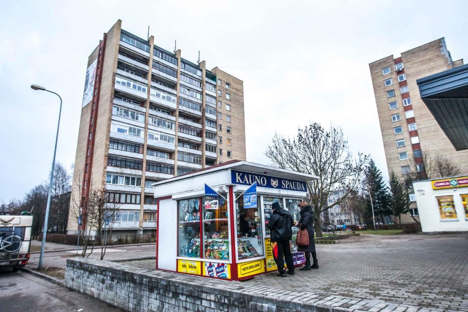 Gatvė, stebinti retėjantį mikrorajoną