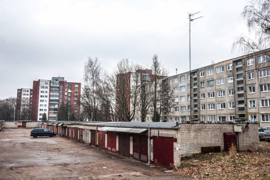 Gatvė, stebinti retėjantį mikrorajoną