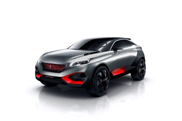 „Peugeot Quartz“ taps naujos kartos miesto visureigiu