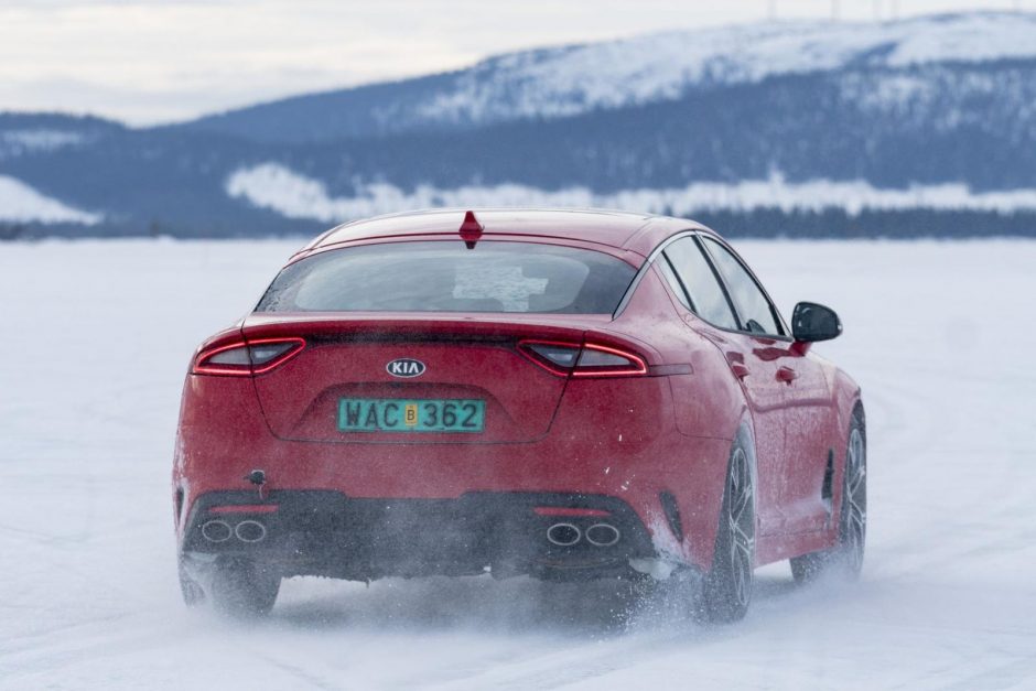 „Kia Stinger“ modeliui – ekstremalus žiemos testas