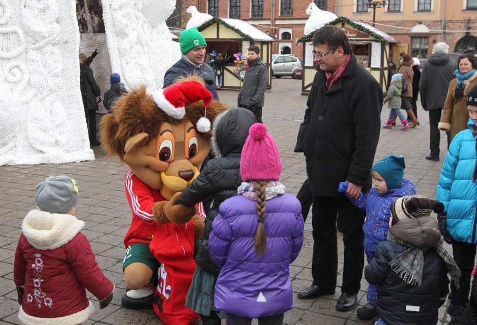 Kauniečius į svečius pakvietė Kalėdų miestelis