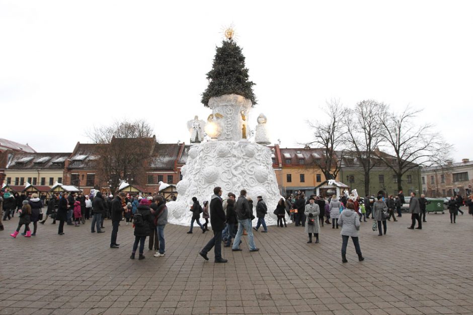 Kauniečius į svečius pakvietė Kalėdų miestelis