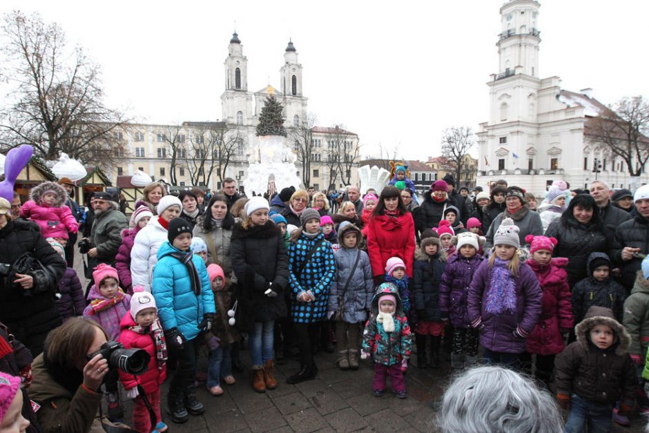 Kauniečius į svečius pakvietė Kalėdų miestelis