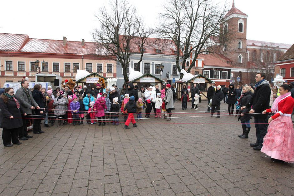 Kauniečius į svečius pakvietė Kalėdų miestelis