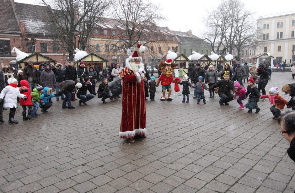 Kauniečius į svečius pakvietė Kalėdų miestelis