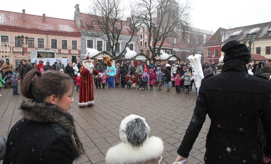 Kauniečius į svečius pakvietė Kalėdų miestelis