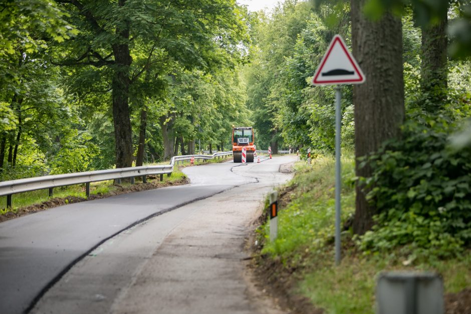 Sostinėje rekonstruojama viena ilgiausių gatvių