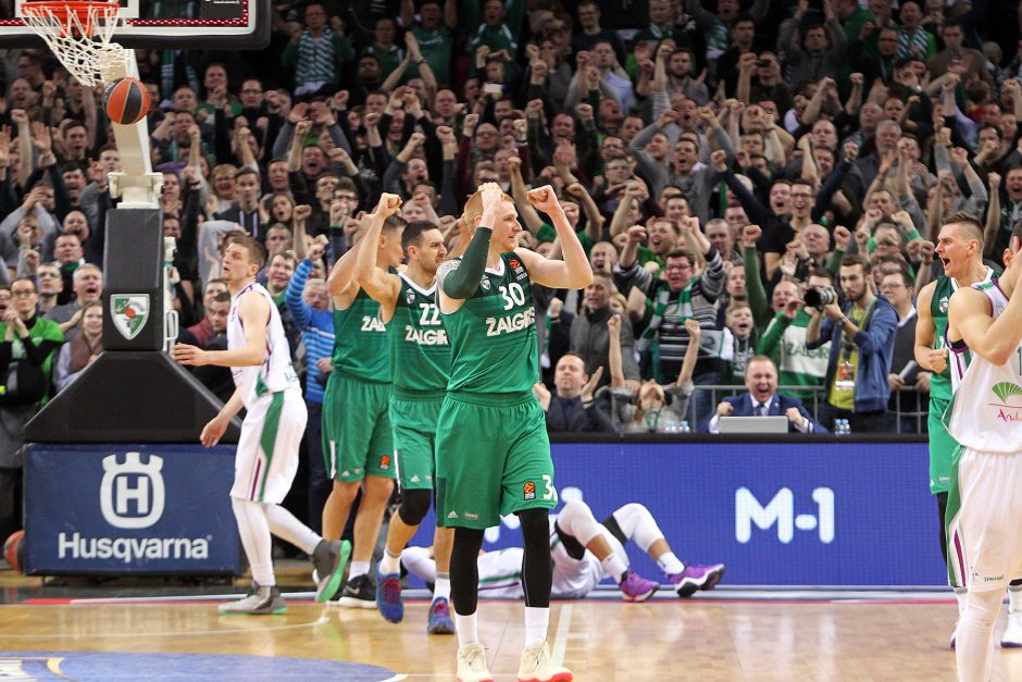  Dar viena drama – „Žalgiris“ paskutinėmis sekundėmis įveikė „Unicaja“