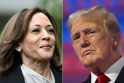 Kamala Harris ir Donaldas Trumpas