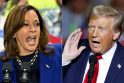 Kamala Harris ir Donaldas Trumpas