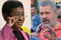 Maria Ressa ir Dmitrijus Muratovas