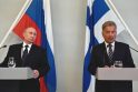 Rusijos prezidentas V.Putinas ir Suomijos prezidentas S.Niinisto