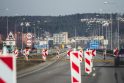 Spūstys magistralėje: Č.Radzinausko tiltas vėl remontuojamas