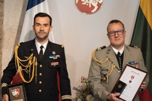 Akredituotas naujasis Prancūzijos gynybos atašė Lietuvai
