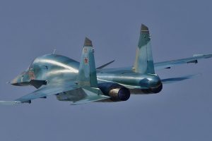 Ukrainos oro pajėgos: per vieną dieną ukrainiečiai numušė du rusų lėktuvus Su-34