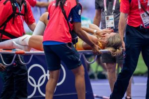 A. Palšytei olimpinės žaidynės baigėsi: lengvaatletė išnešta neštuvais