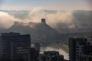 Artimiausiomis dienomis vilniečiams rekomenduojama mažiau būti gryname ore