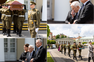 Atsisveikinimas su A. Adamkiene: išreikšti pagarbą plūdo žmonės iš visos Lietuvos