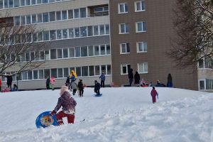 Neringos skvere – žiemos pramogos