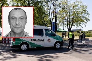 Sostinės pareigūnai prašo pagalbos: ieško vagystėmis įtariamo vyro