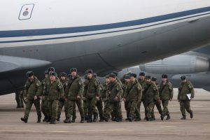 Rusijos vadovaujamo bloko pajėgos pradedamos išvesti iš Kazachstano