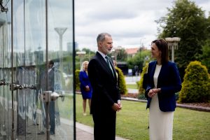 V. Čmilytė-Nielsen pakvietė Ispaniją prisidėti prie oro gynybos modelio