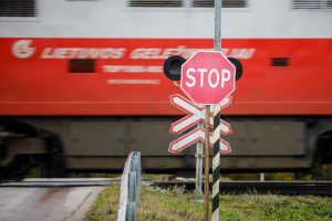 Klaipėdos rajone traukinys partrenkė žmogų
