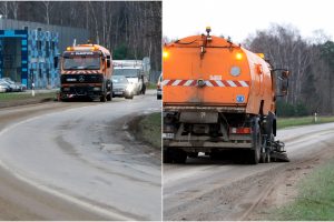 Gyventojai piktinasi keliu į Klaipėdą: skundžiasi, jog virto purvynu